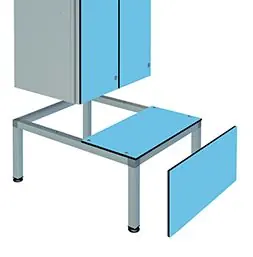 Locker stand plinths