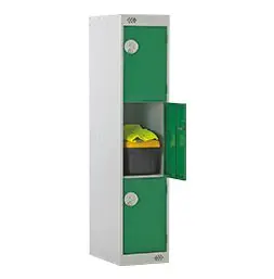 Three-quarter height 3 door | POLYPAL STORAGE SYSTEMS
