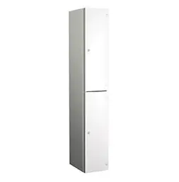 Aluminium locker 2 door