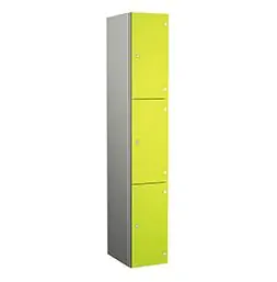 Aluminium locker 3 door