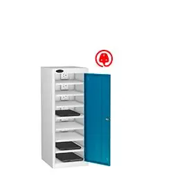 Taquilla de carga de una puerta con 8 compartimentos | POLYPAL STORAGE SYSTEMS