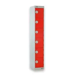 Standard locker 6 door | POLYPAL STORAGE SYSTEMS